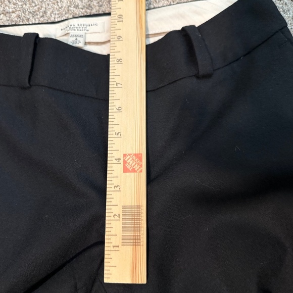 Banana Republic “Martin Fit” Wool Stretch Dress Pants – Black (Size 4) | Classic - Picture 7 of 8